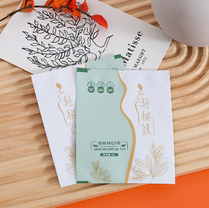 專業(yè)生產(chǎn)鋁箔茶葉食品包裝袋 輕秘線QS減肥綠茶紅茶密封袋